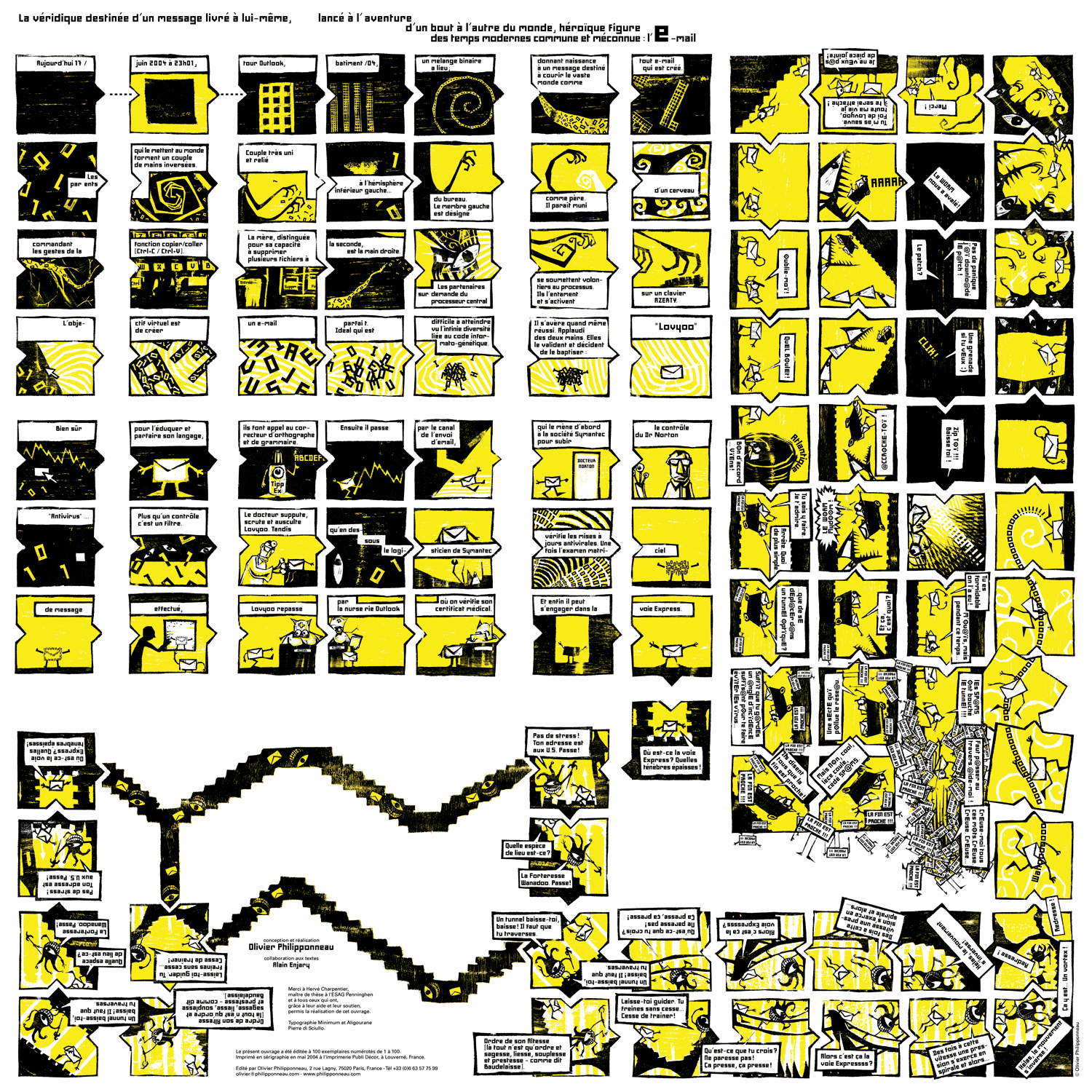 - la véridique aventure d'un e-mail- page 1
