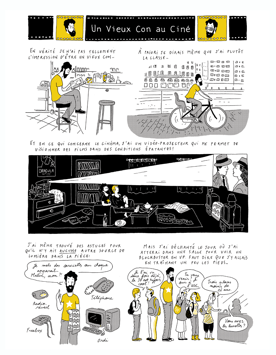 - Un vieux con au ciné- page 1