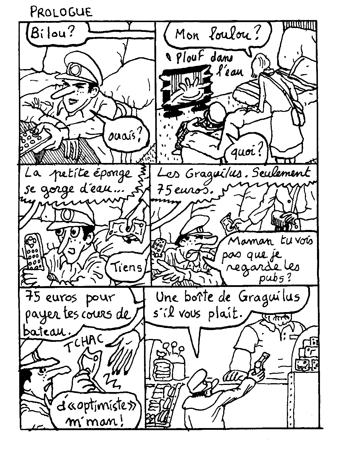 - Bilou et les Graguilus- page 1