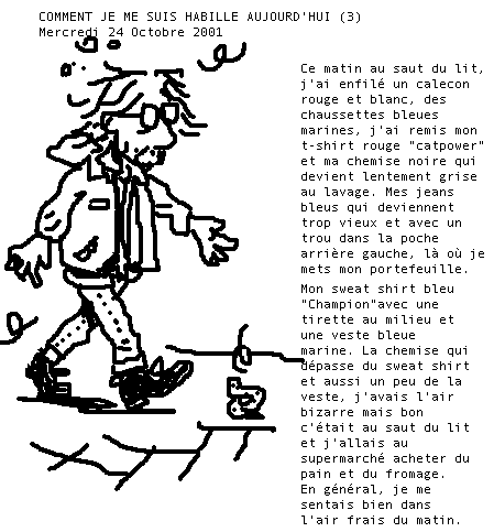 - Comment je me suis habillé aujourd'hui- page 3