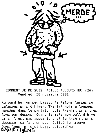 - Comment je me suis habillé aujourd'hui- page 26