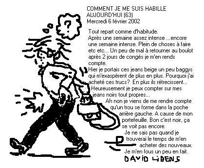 - Comment je me suis habillé aujourd'hui- page 63