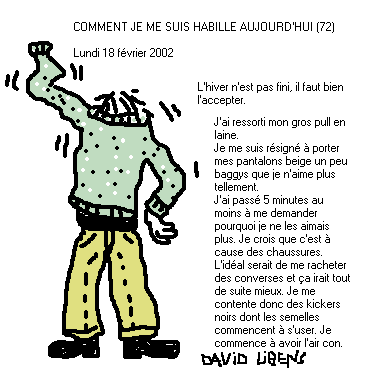 - Comment je me suis habillé aujourd'hui- page 72
