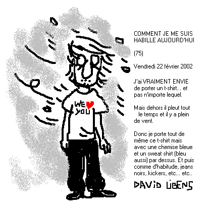 - Comment je me suis habillé aujourd'hui- page 75