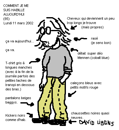 - Comment je me suis habillé aujourd'hui- page 85