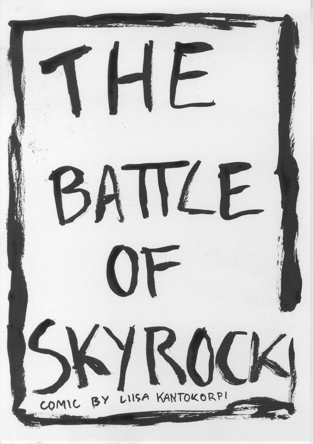 - The Battle of Skyrock- page 1