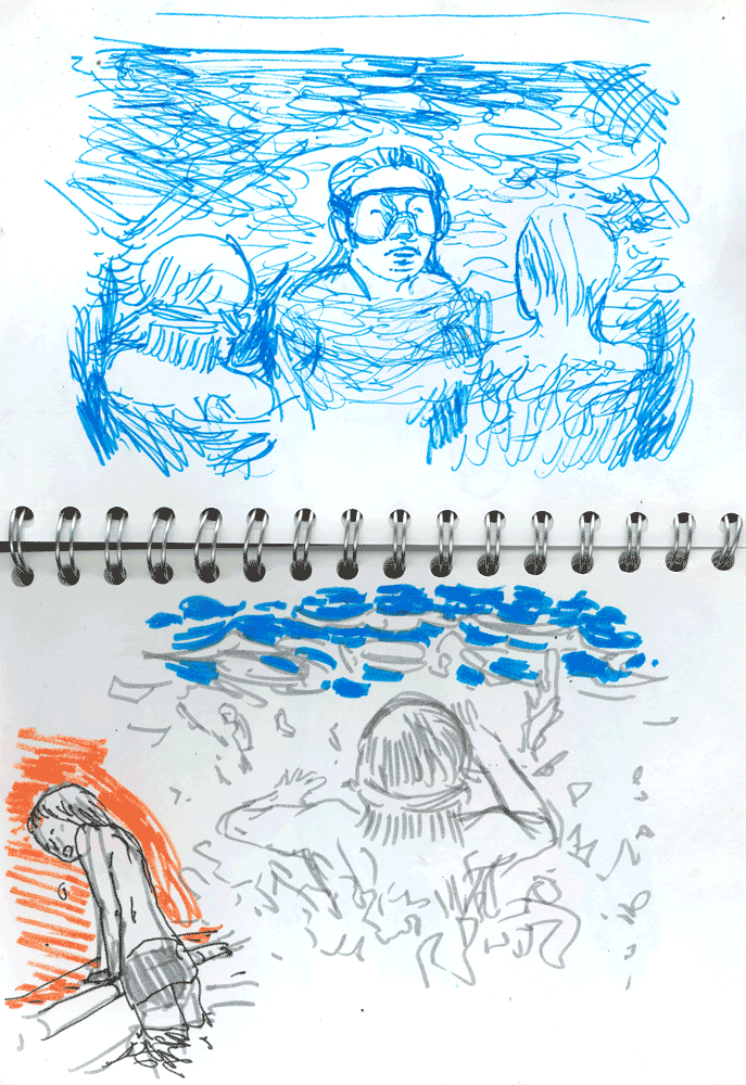 - Carnet sous le soleil / Exactement / Juste en dessous- page 1