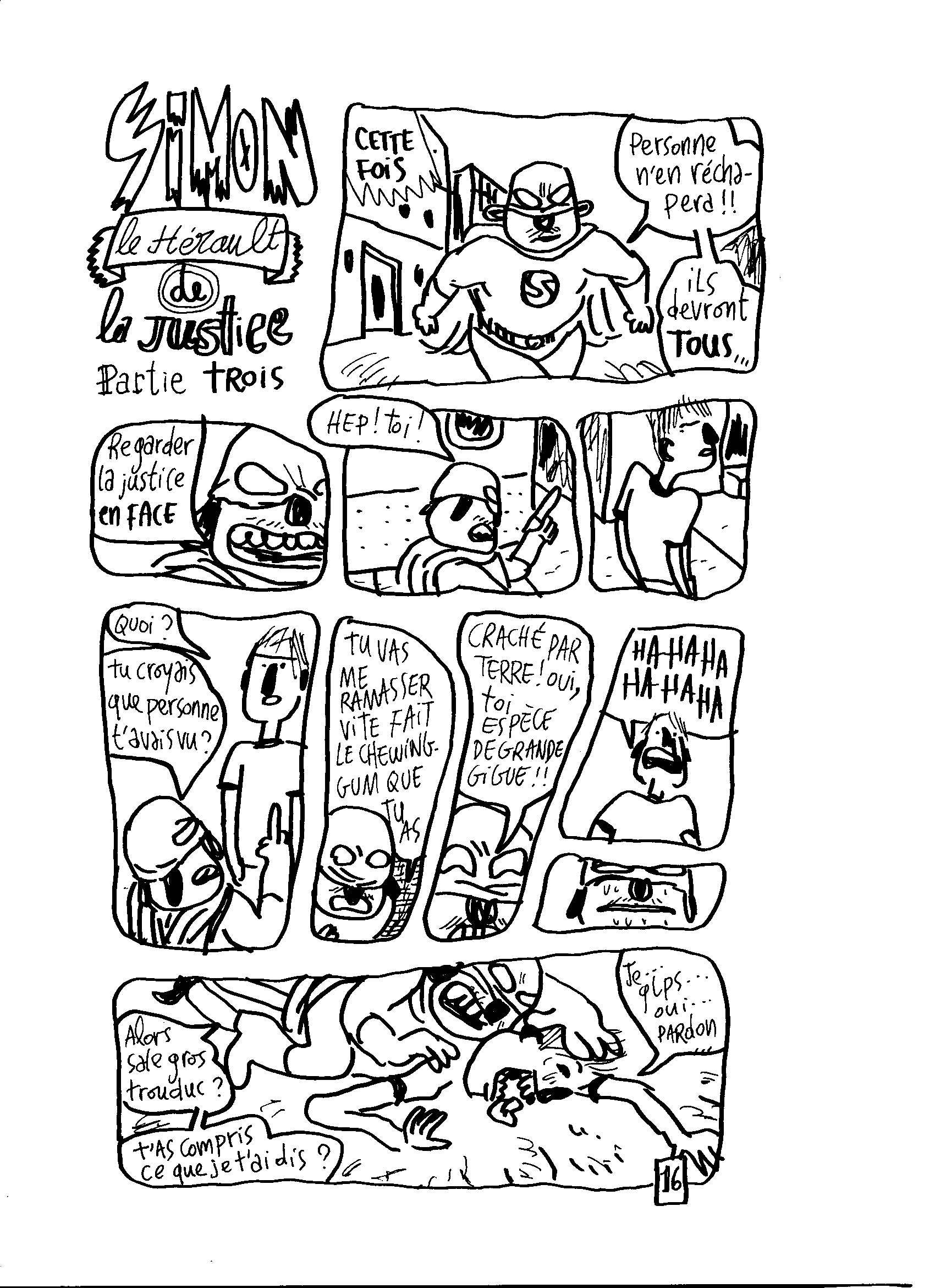 - Simon, hérault de la Justice- page 17