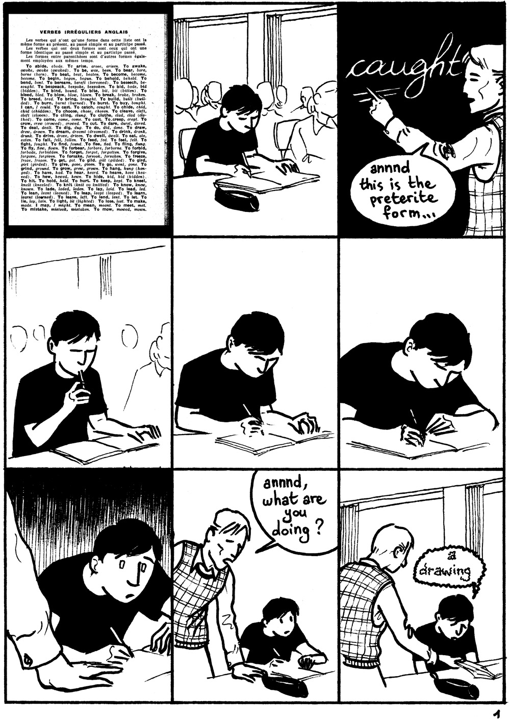 - be caught out- page 1