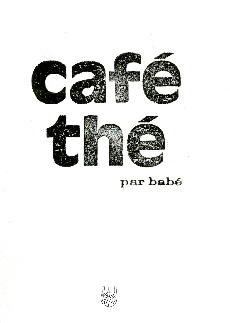- Café thé- page 1