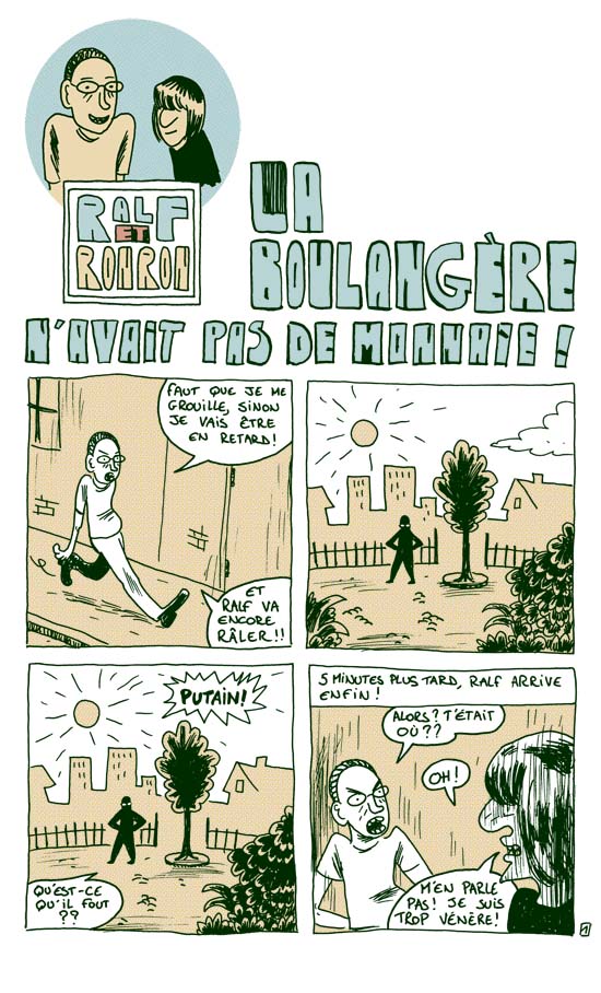 - La boulangère n'avait pas de monnaie !- page 1