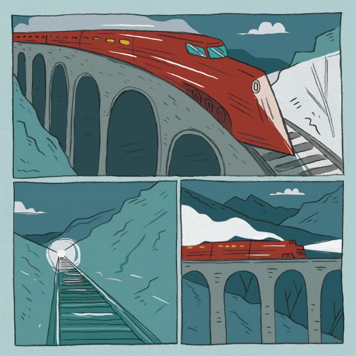 - The Crooked Track- page 5