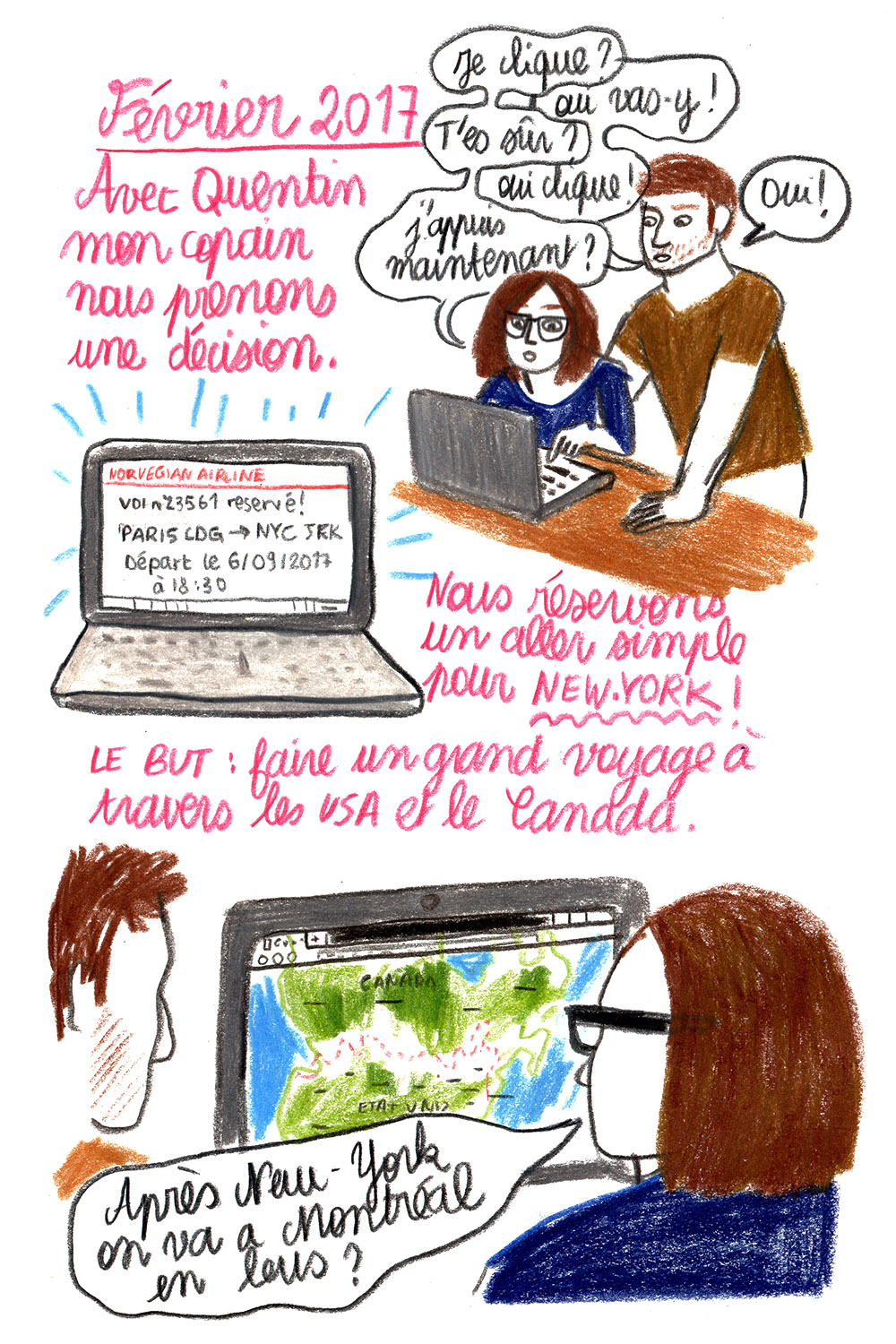 - L'aventure aux Amériques- page 1