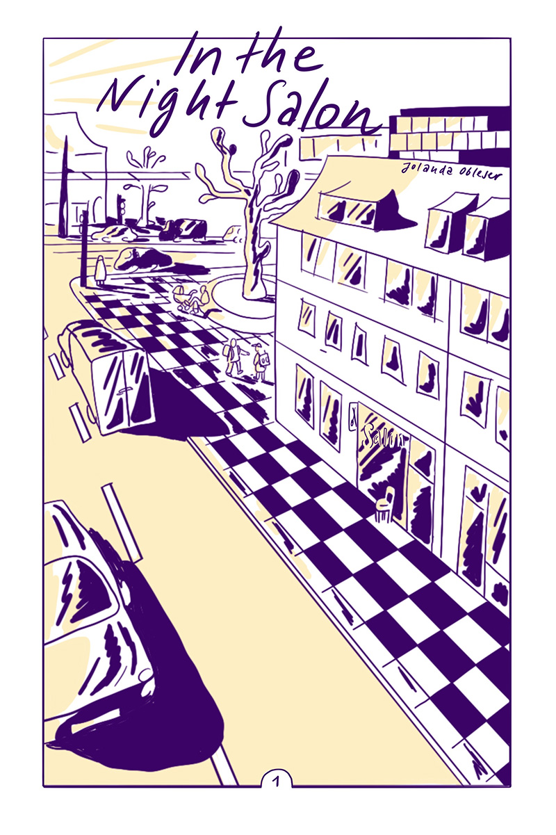 - In the Night Salon- page 1