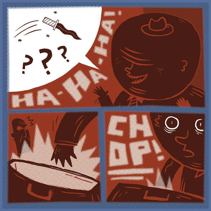 - The Crooked Knife- page 21