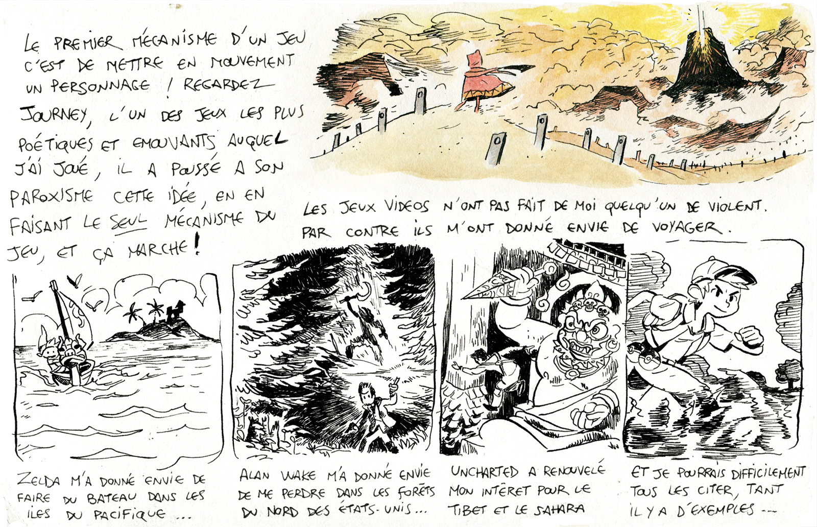 - Réfléxions sur le rapport entre Nature et Jeux Vidéos- page 3