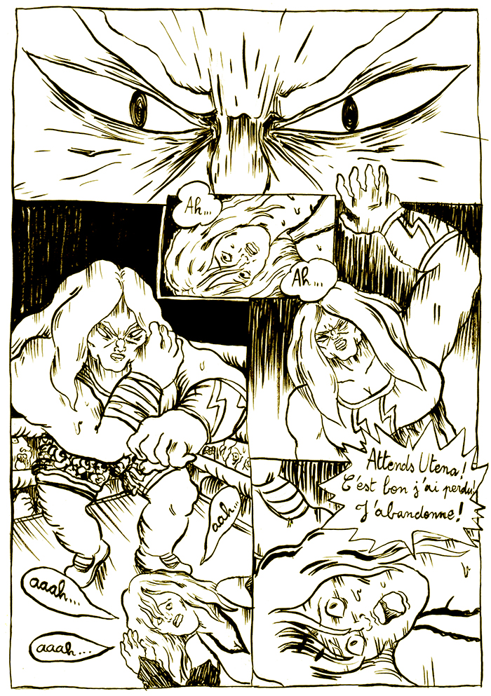 - Utena Maniac #3 : VS Mikazuki (Scénario par STC019)- page 2