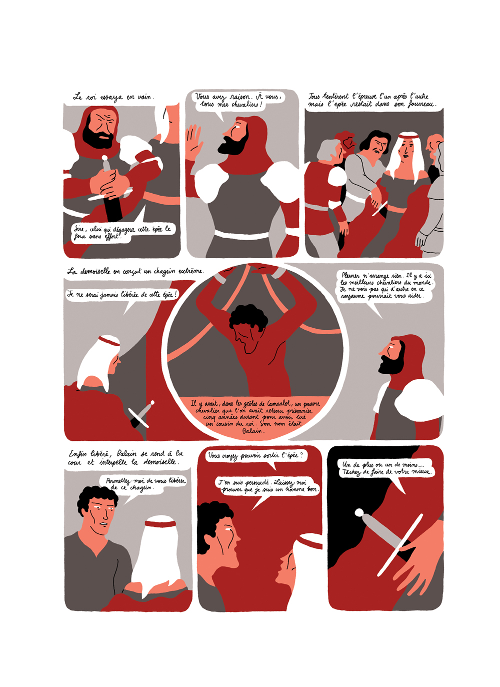 - Balain ou Le chevalier aux deux épées- page 3