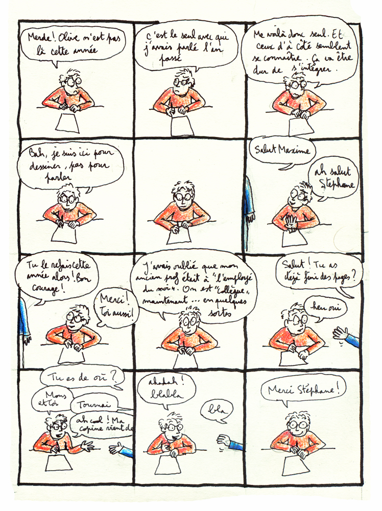 - 24 Pensées ou Faire de la bande dessinée, c'est pas toujours facile - page 2