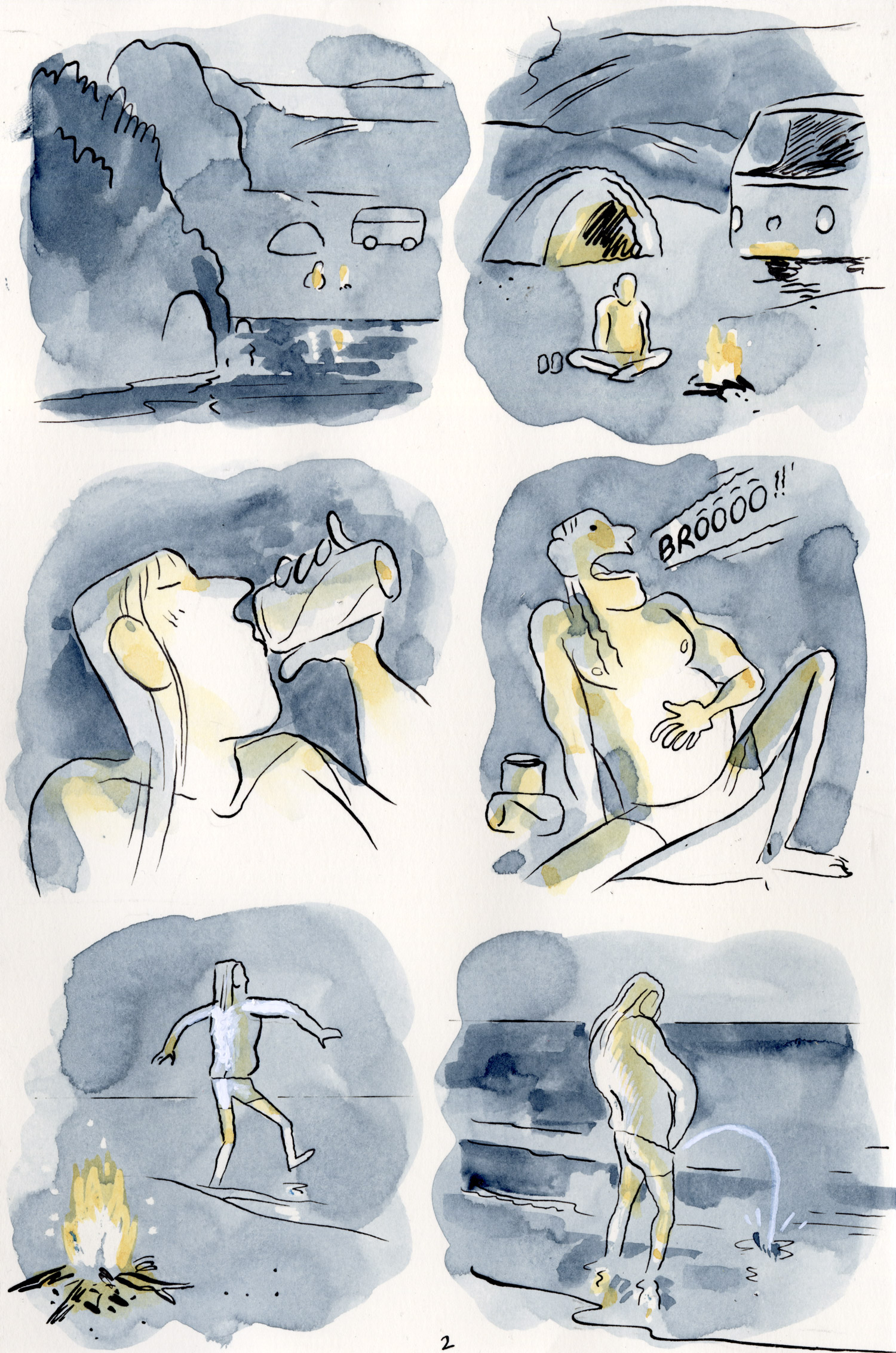 - Midnight surf- page 2