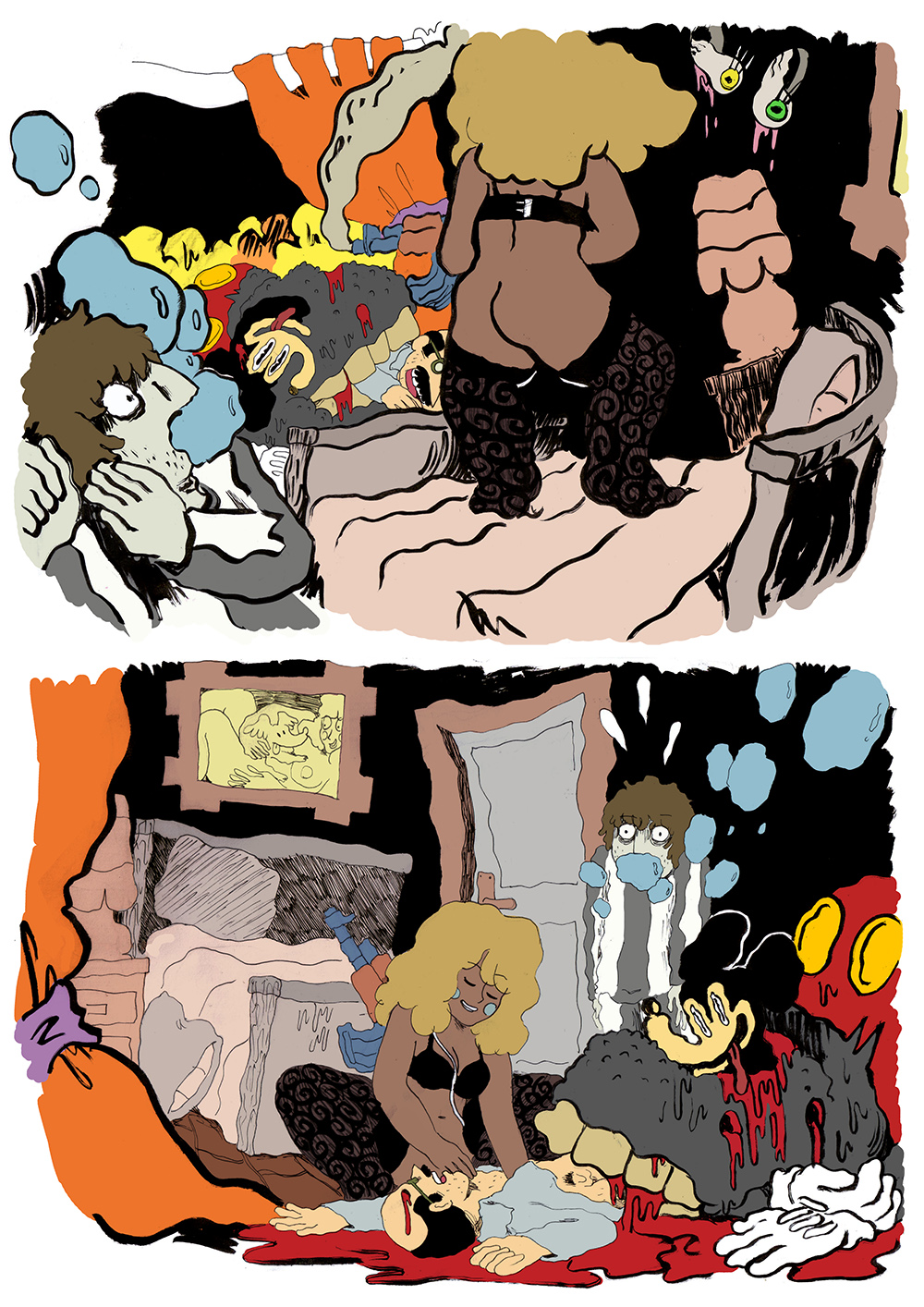 - Le fond de la piscine- page 21