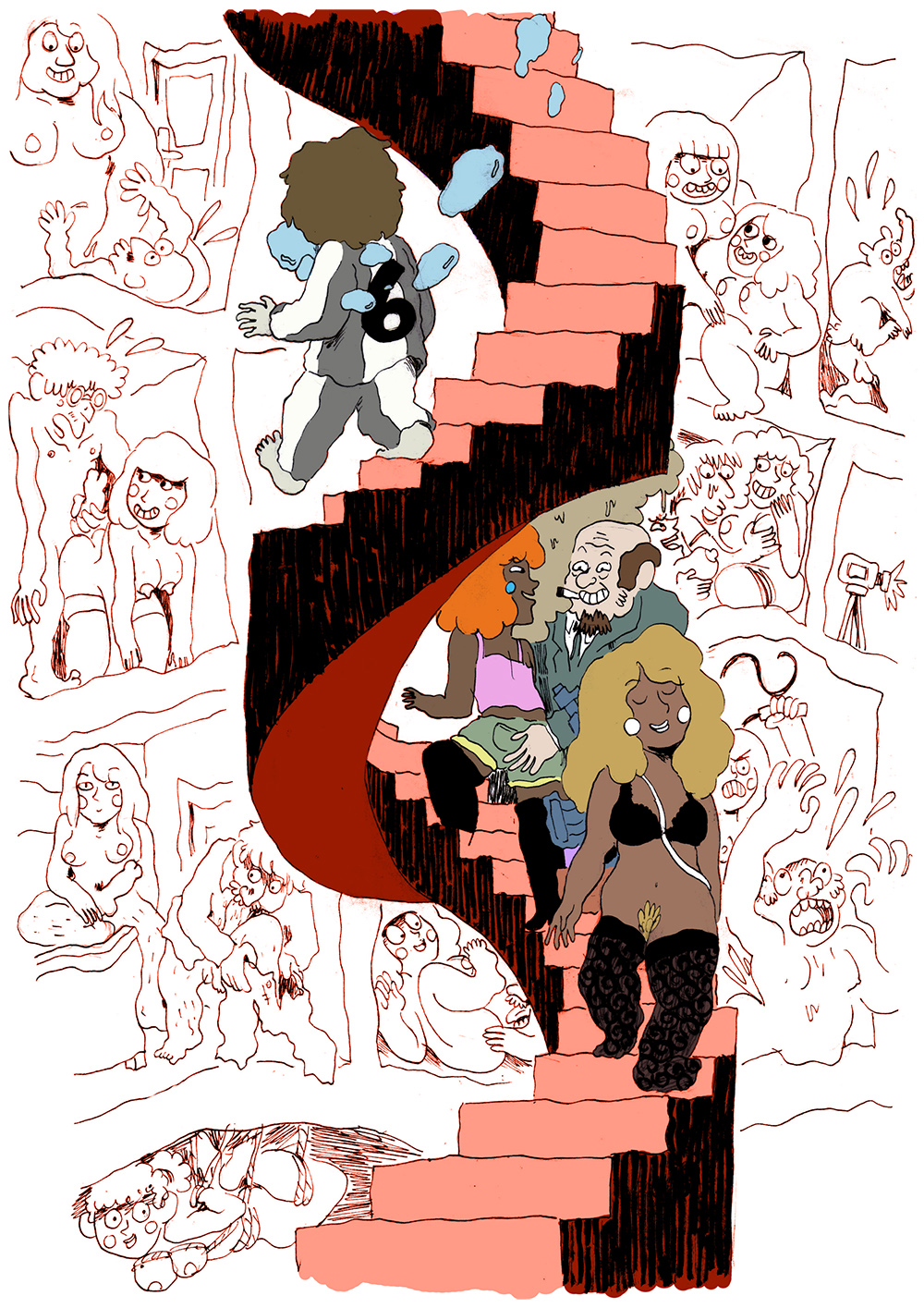 - Le fond de la piscine- page 24