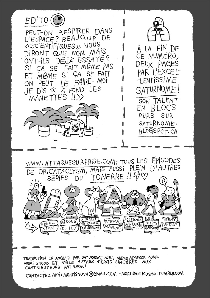 - Dr Cataclysm #6 : Le Maître Invisible- page 2