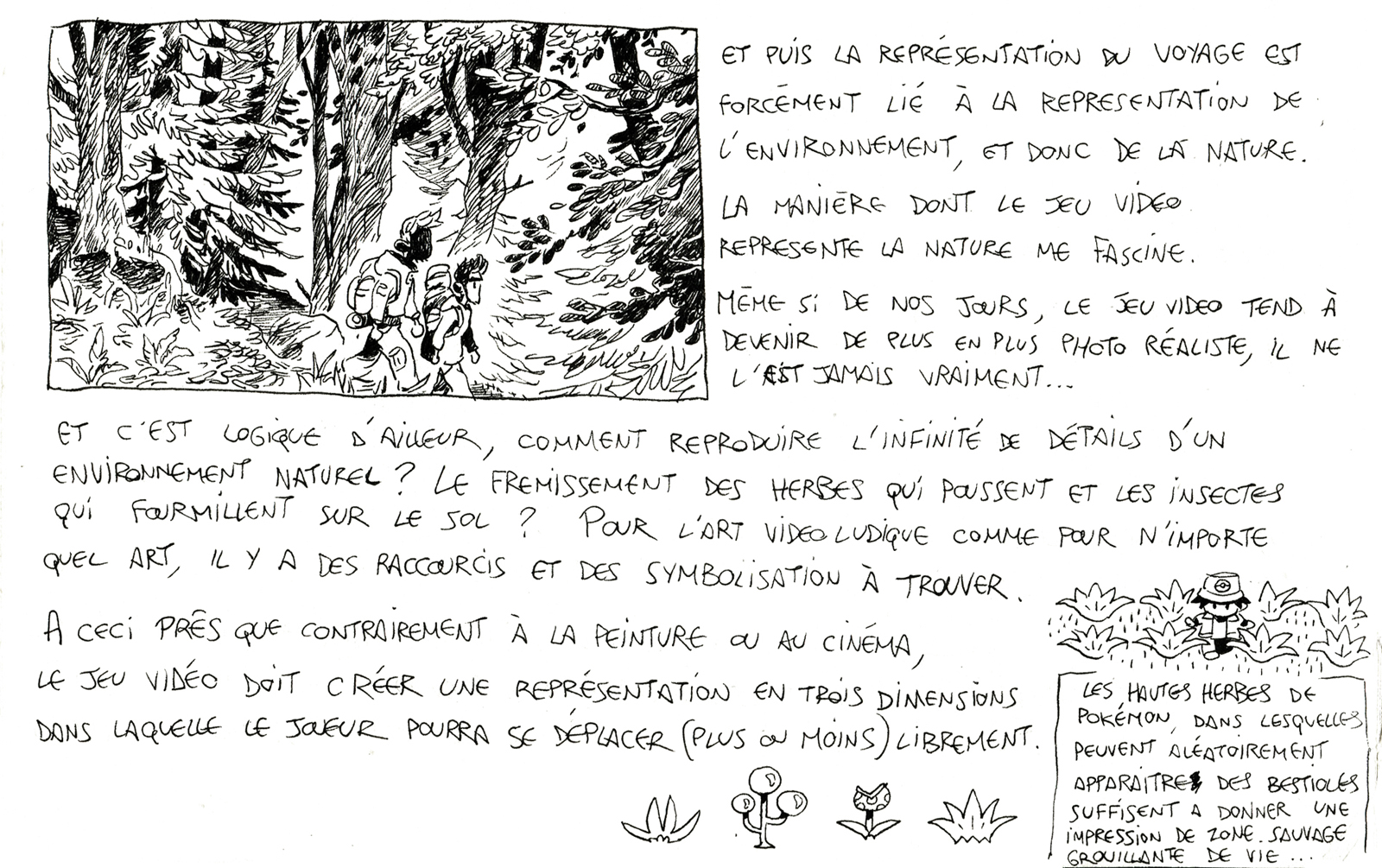 - Réfléxions sur le rapport entre Nature et Jeux Vidéos- page 4