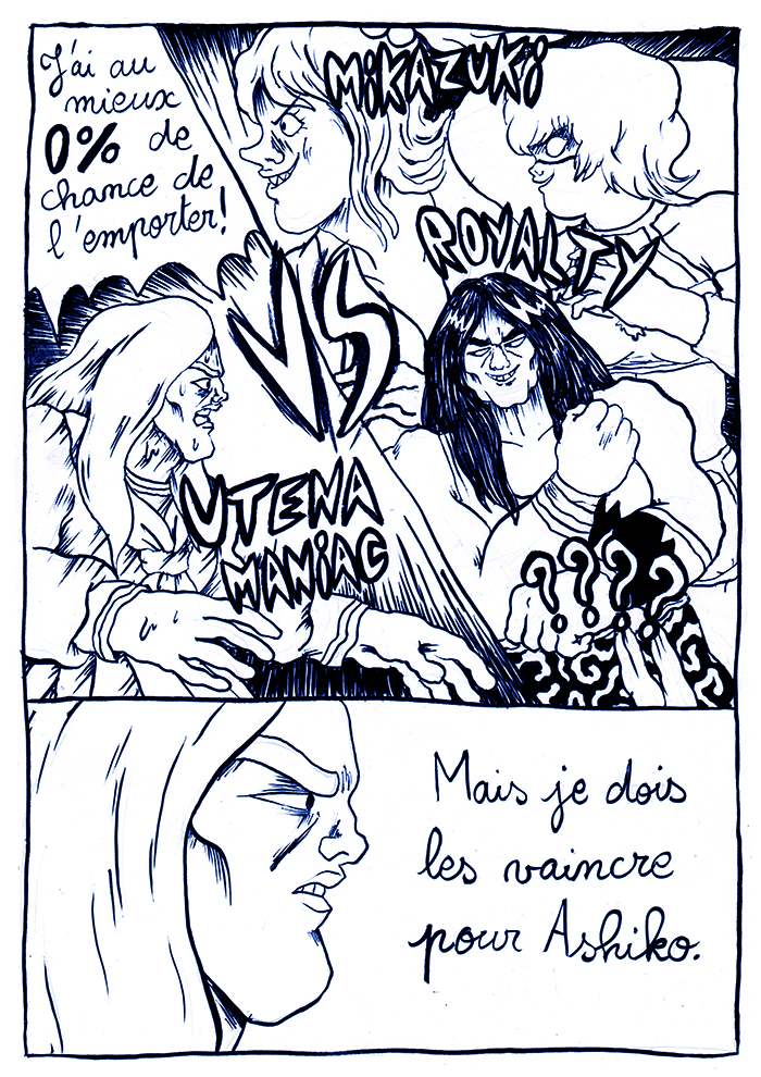 - Utena Maniac #5 : La prophétie des 3 louves roses - Partie 2 (Scénario par STC019)- page 3