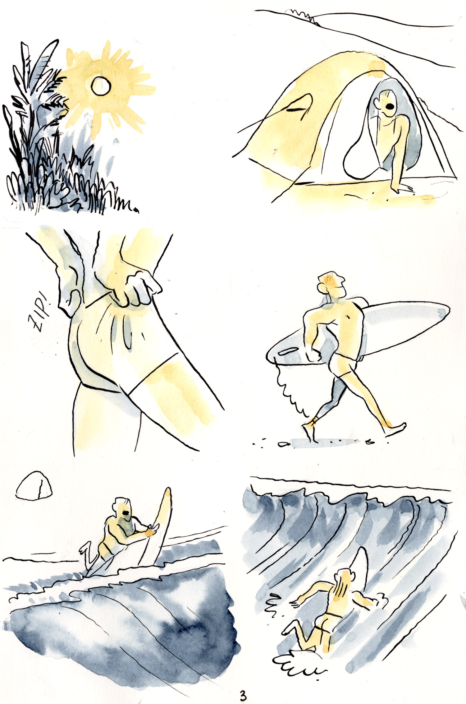 - Midnight surf- page 3