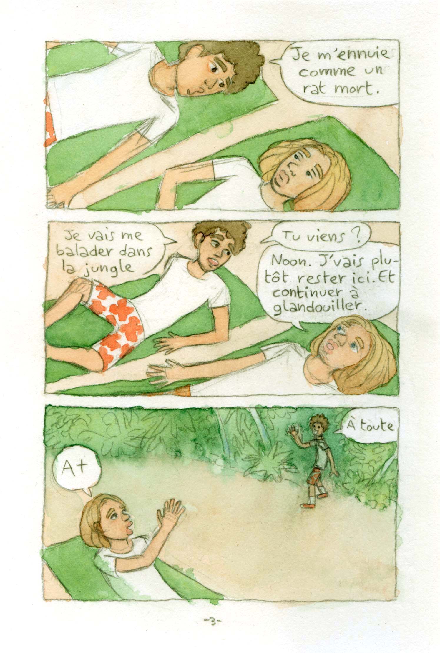 - La Croisière s'ennuie- page 3