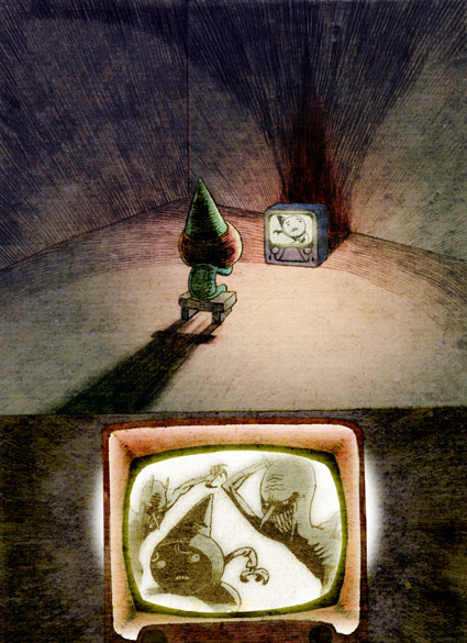 - The Darkness outside night- page 3