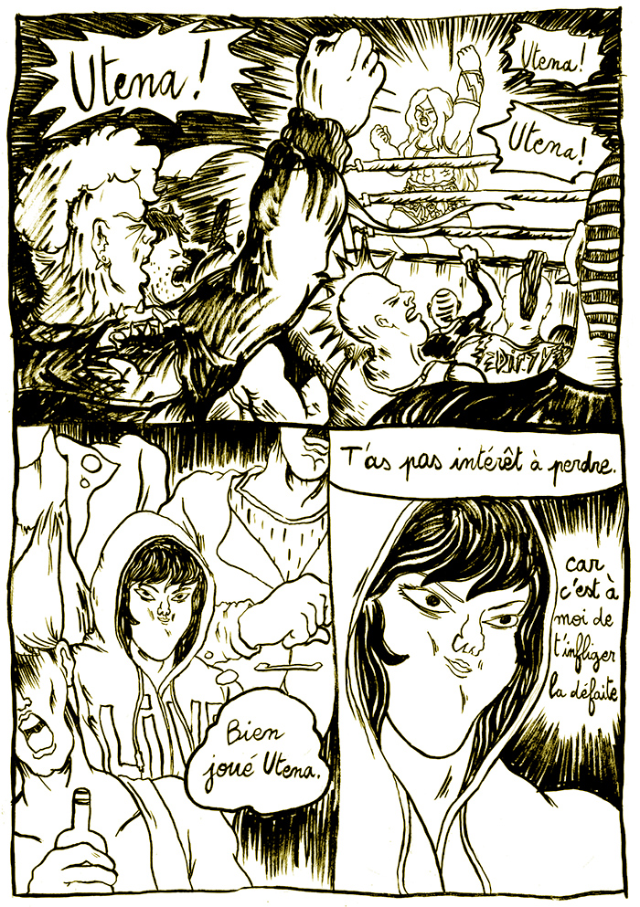 - Utena Maniac #3 : VS Mikazuki (Scénario par STC019)- page 5