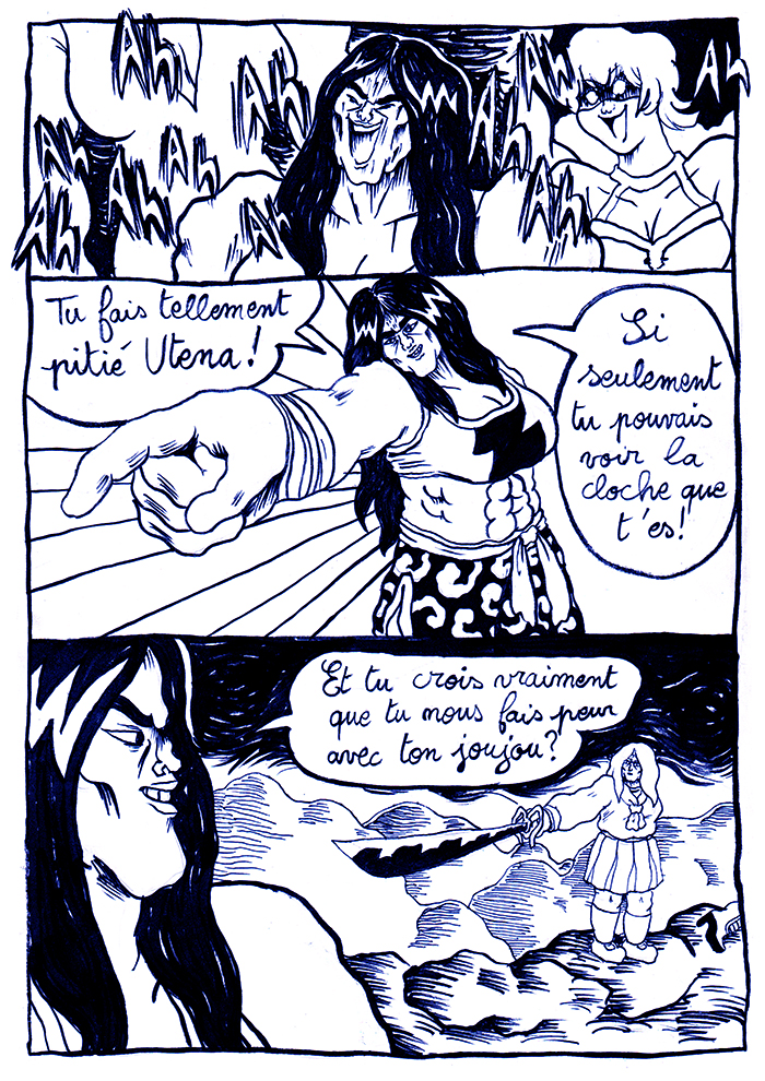 - Utena Maniac #5 : La prophétie des 3 louves roses - Partie 2 (Scénario par STC019)- page 5
