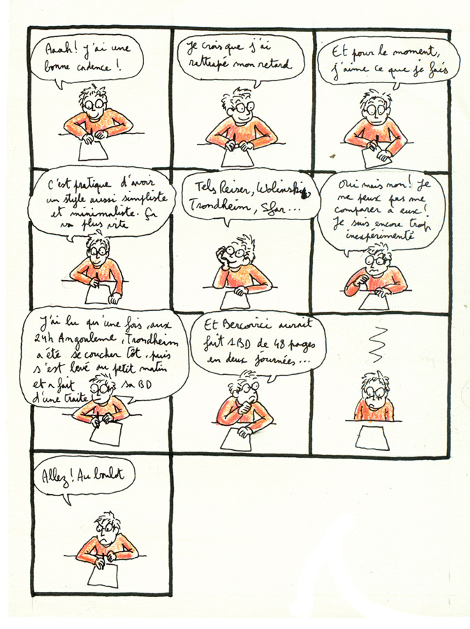 - 24 Pensées ou Faire de la bande dessinée, c'est pas toujours facile - page 5