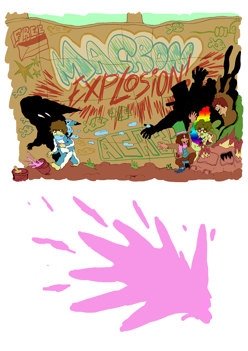 - Le fond de la piscine- page 51