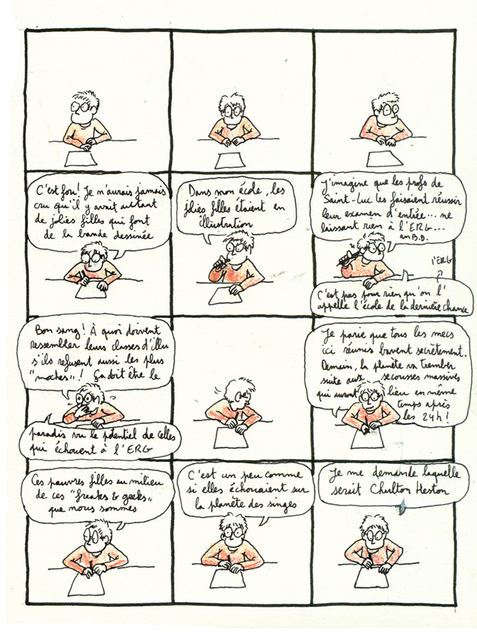 - 24 Pensées ou Faire de la bande dessinée, c'est pas toujours facile - page 7
