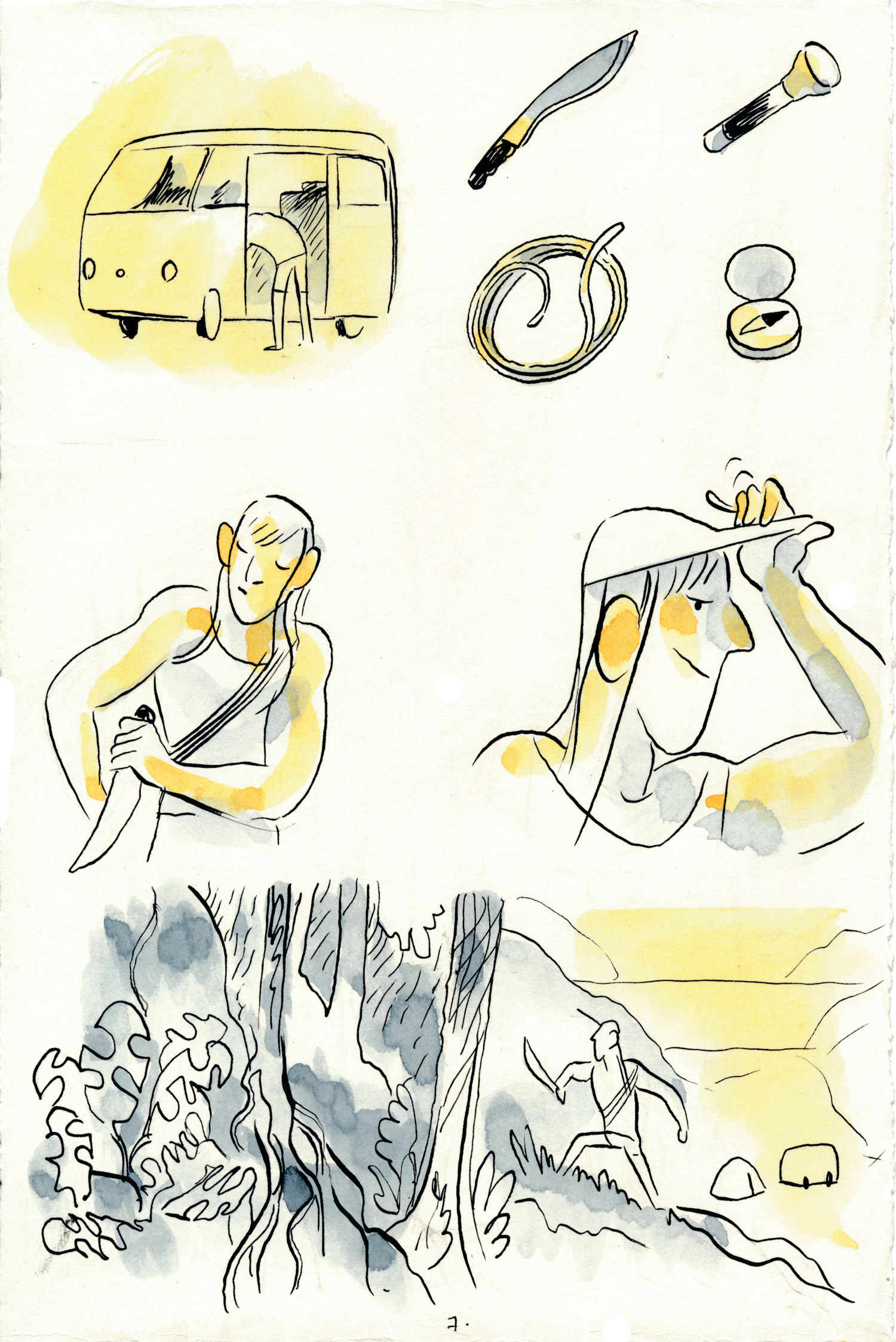 - Midnight surf- page 7