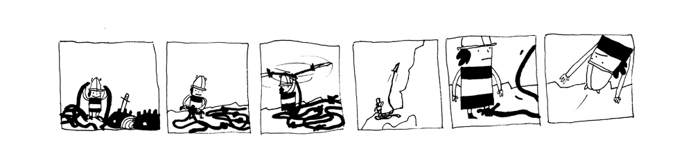 - L' Aventure du trésor- page 8