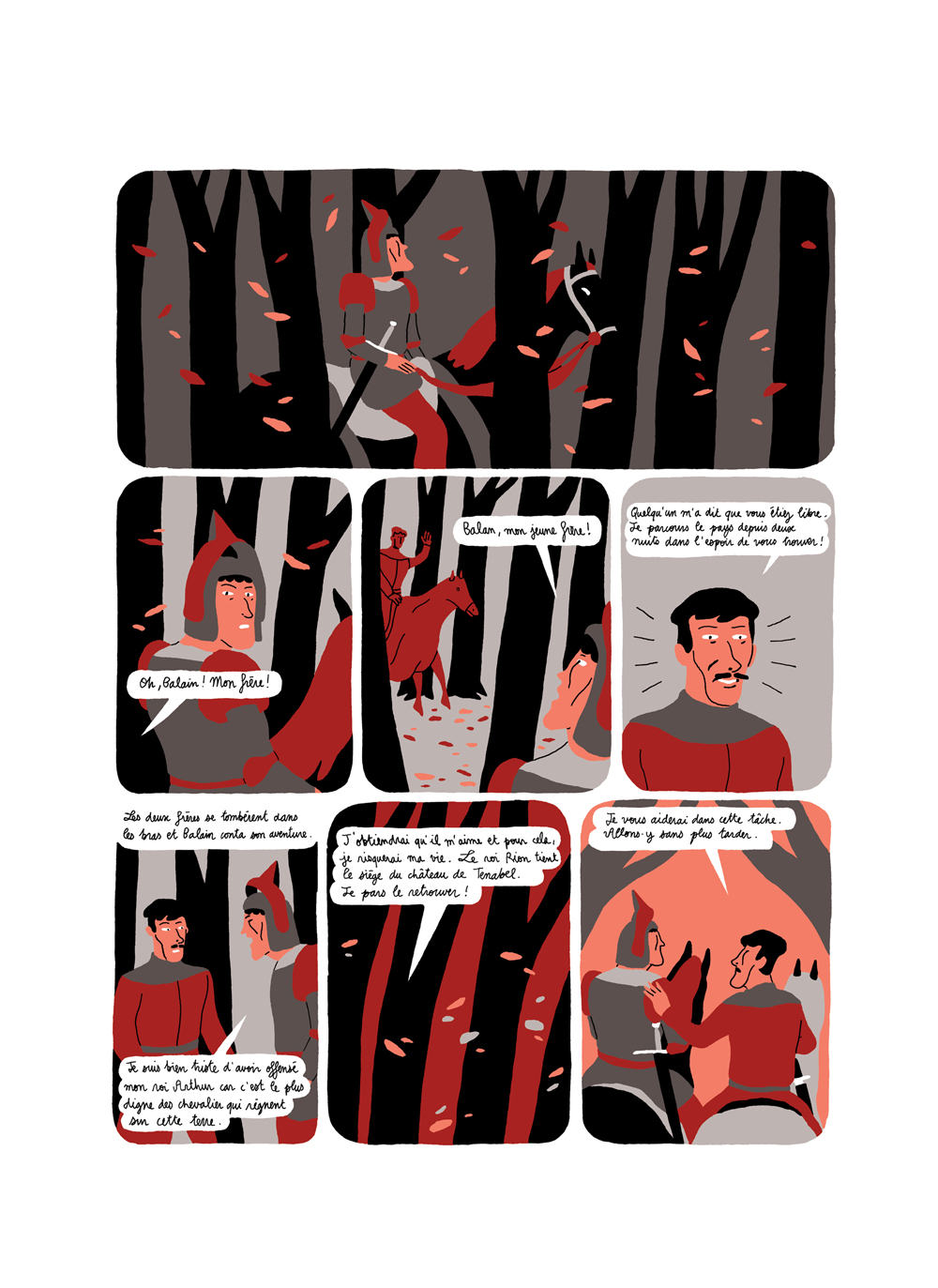 - Balain ou Le chevalier aux deux épées- page 9