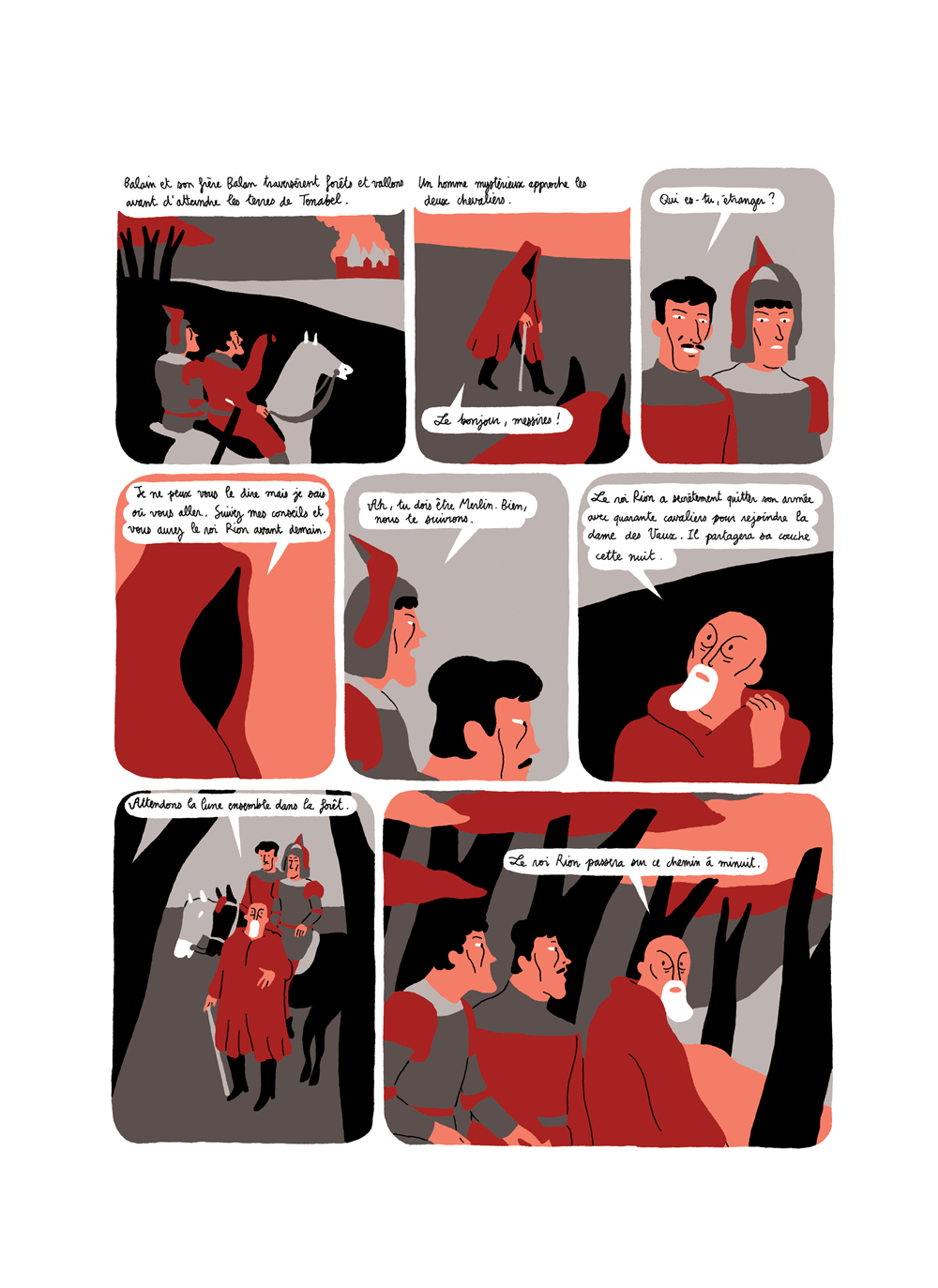 - Balain ou Le chevalier aux deux épées- page 10