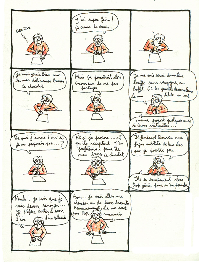 - 24 Pensées ou Faire de la bande dessinée, c'est pas toujours facile - page 9