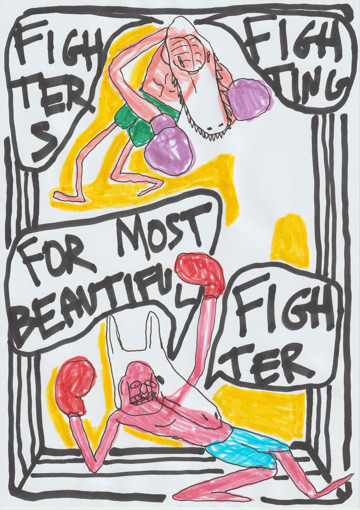 - FIGHTERS FIGHTING FOR MOST BEAUTIFUL FIGHTER- page 1