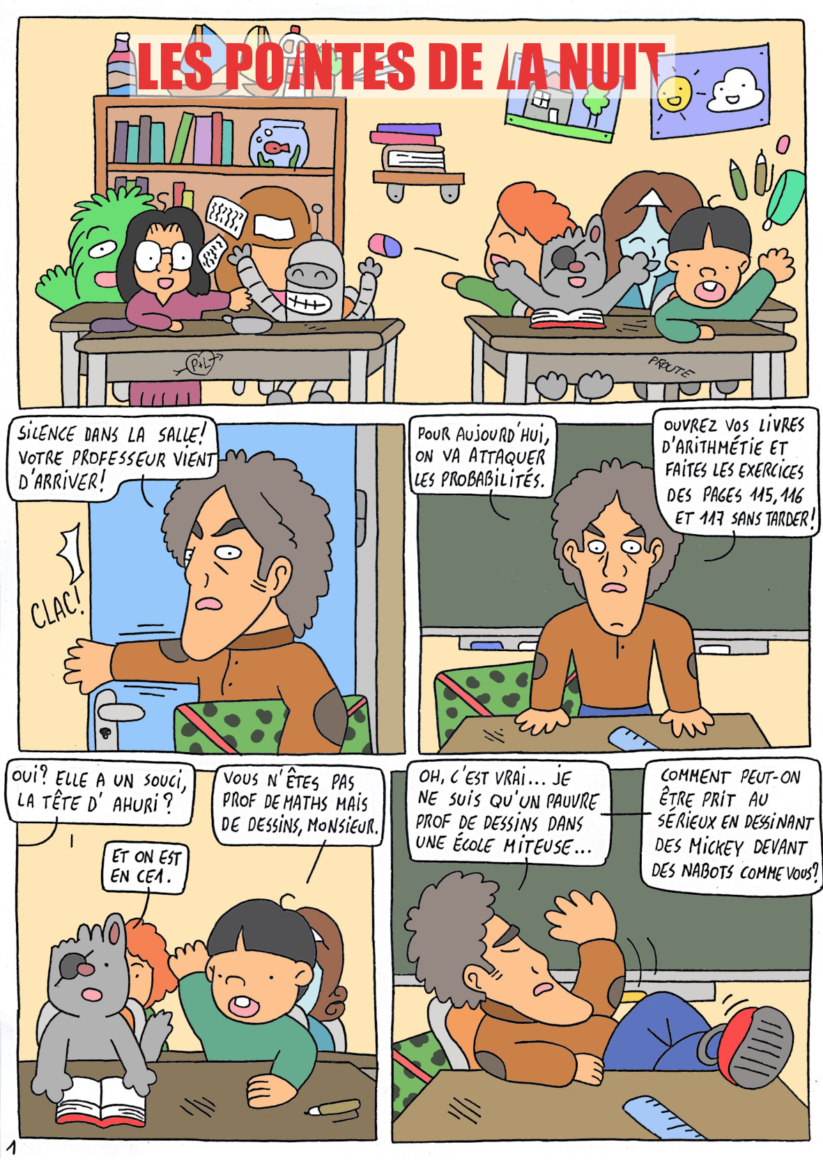 - Les pointes de nuit- page 1