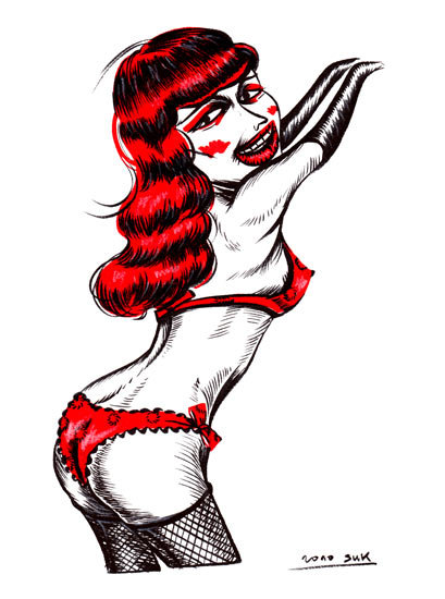 - Red pin-up (belles comme des camions)- page 110