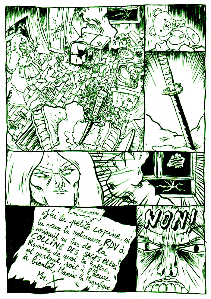 - Utena Maniac #4 : La prophétie des 3 louves roses - Partie 1 (Scénario par STC019)- page 11