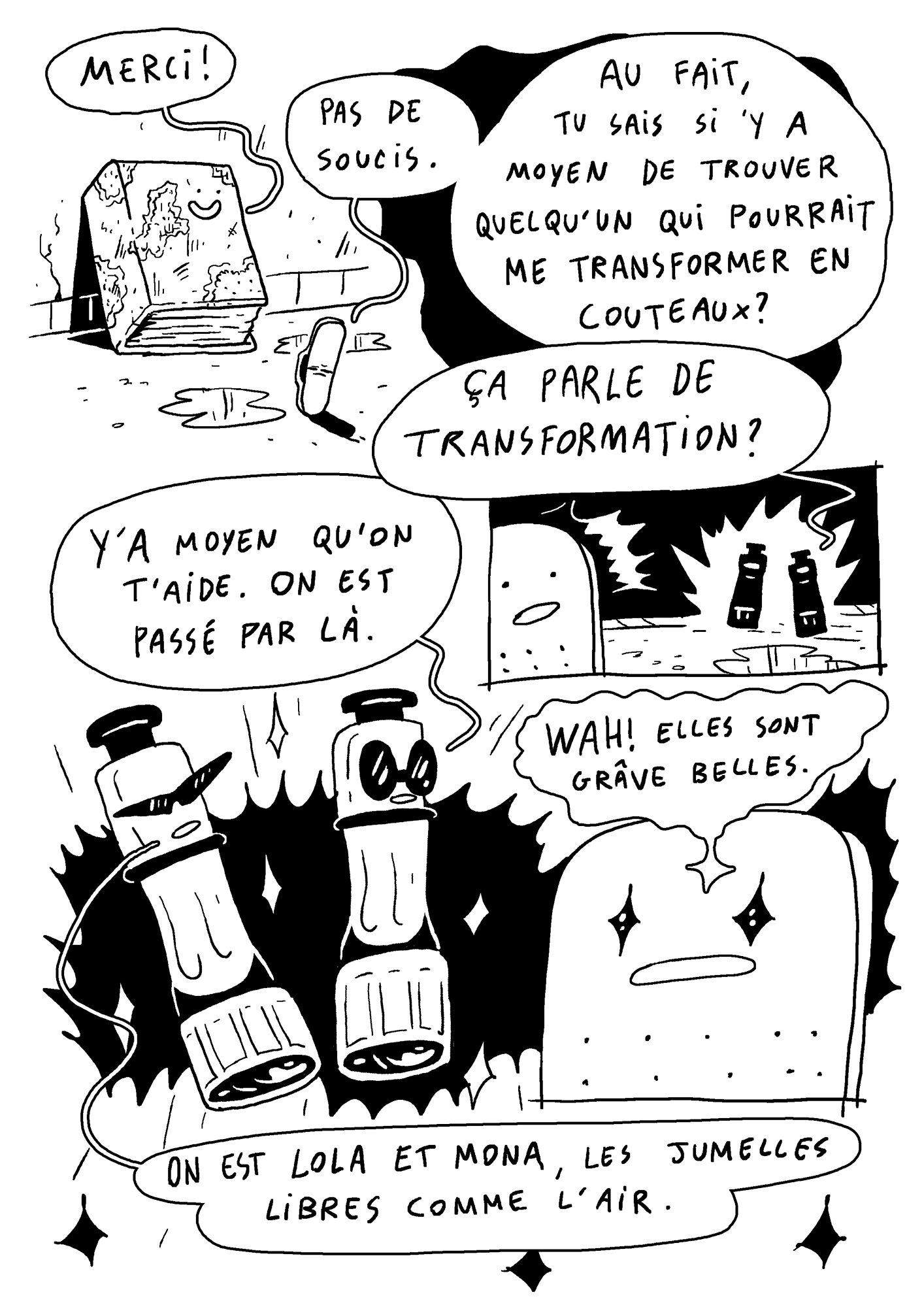 - Tranchant comme un pansement- page 11