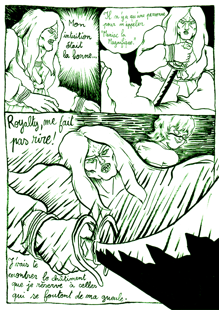 - Utena Maniac #4 : La prophétie des 3 louves roses - Partie 1 (Scénario par STC019)- page 12