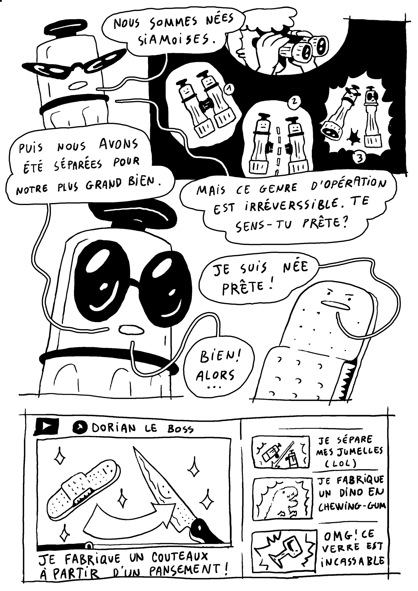 - Tranchant comme un pansement- page 12