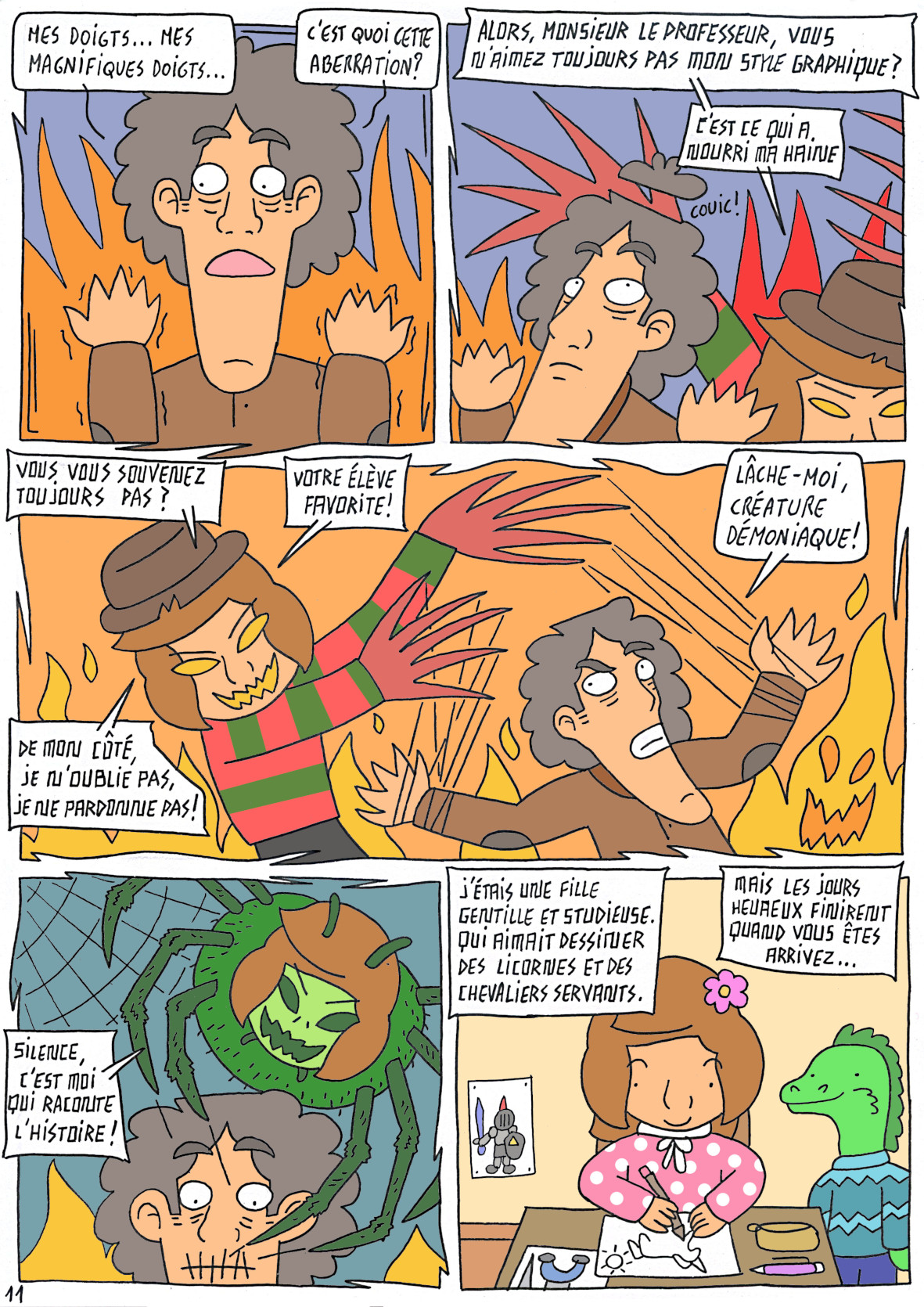 - Les pointes de nuit- page 11